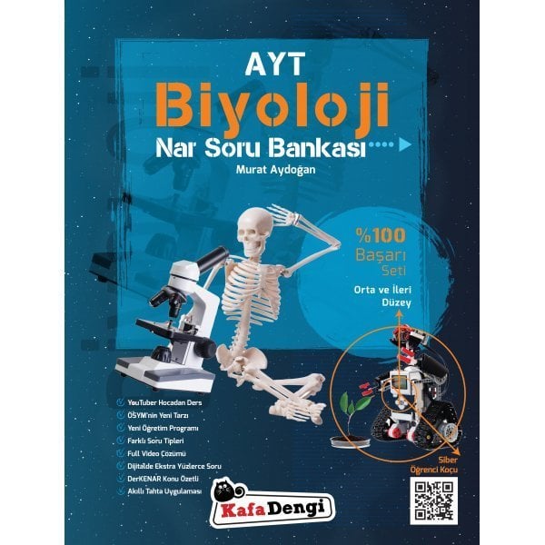 Kafadengi Yayınları AYT Biyoloji Soru Bankası Yeni Orta ve İleri Düzey