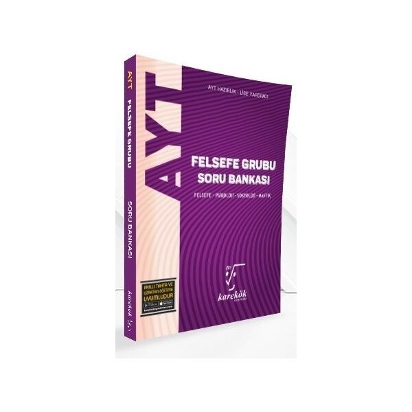 Karekök Yayınları AYT Felsefe Grubu Soru Bankası
