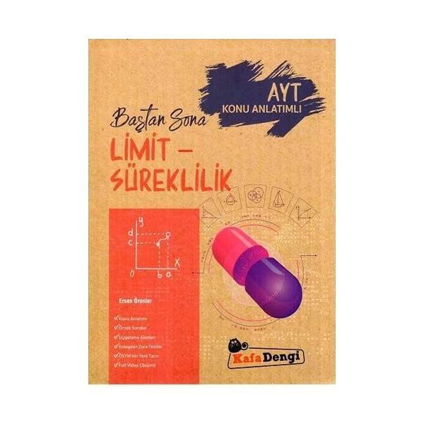 ​​Kafa Dengi Yayınları AYT Limit Süreklilik Baştan Sona Konu Anlatımlı