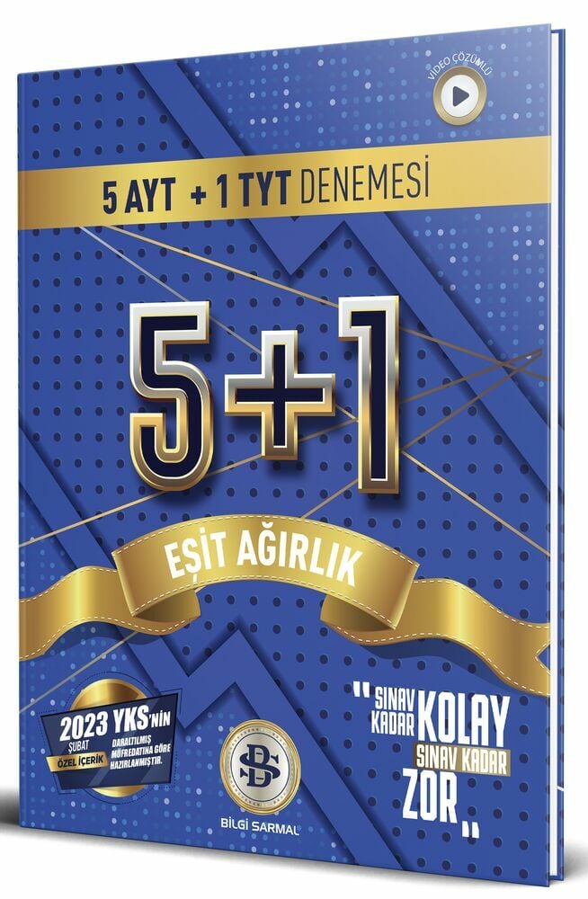 Bilgi Sarmal TYT AYT Eşit Ağırlık 5+1 Özel Denemesi
