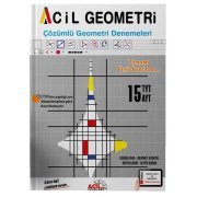 Acil Yayınları TYT AYT Acil Geometri 15 Çözümlü Denemeleri