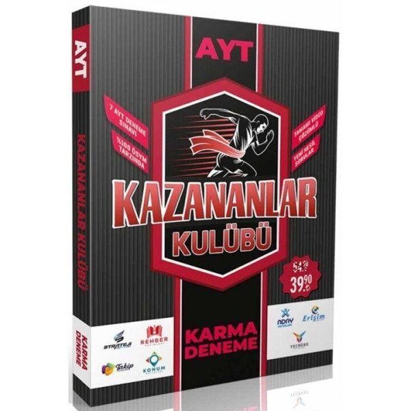PRF Yayınları AYT Karma Deneme Kazananlar Kulübü 7 Video Çözümlü Karma Deneme