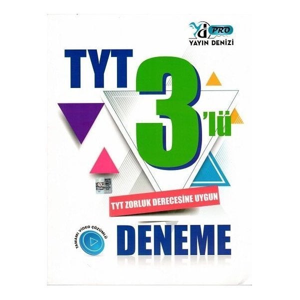 Yayın Denizi Yayınları TYT 3 lü Pro Deneme