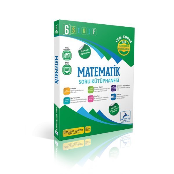 PRF Paraf Yayınları 6. Sınıf Matematik Soru Kütüphanesi