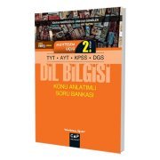 Çap Yayınları TYT AYT KPSS DGS Dil Bilgisi Muhteşem Üçlü 2. Kitap Konu Anlatımlı Soru Bankası