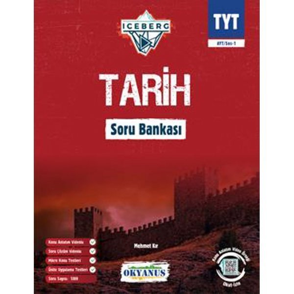 Okyanus Yayınları TYT Tarih Iceberg Soru Bankası