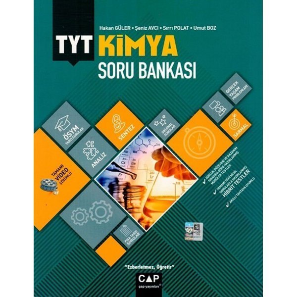 Çap Yayınları TYT Kimya Soru Bankası