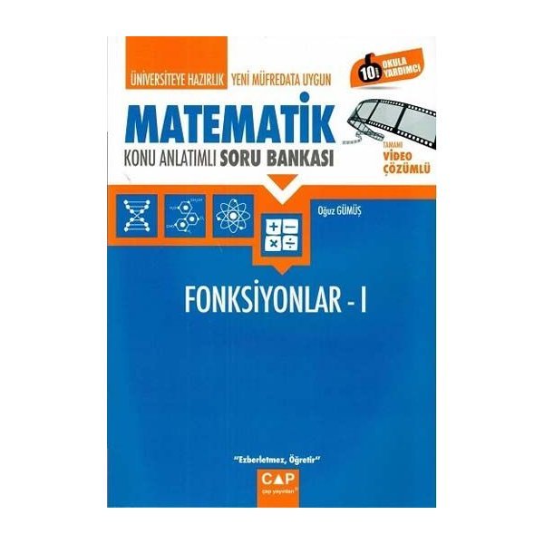 Çap Yayınları Üniversiteye Hazırlık Matematik Konu Anlatımlı Soru Bankası