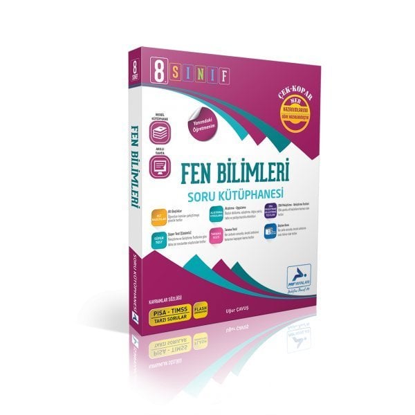 PRF Paraf Yayınları 8.Sınıf Fen Bilimleri Soru Kütüphanesi