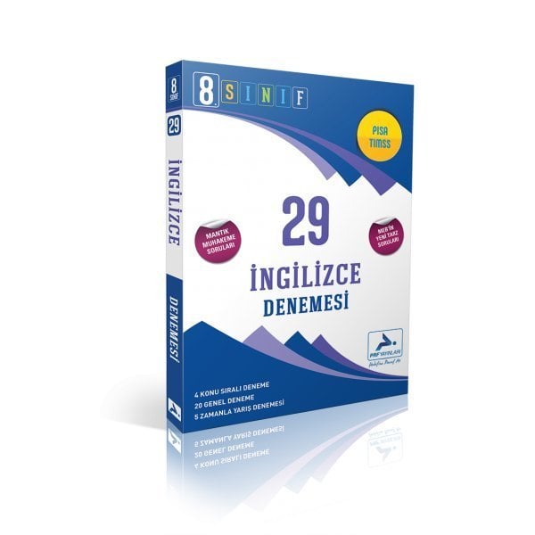 PRF Paraf Yayınları 8. Sınıf LGS İngilizce 29 Deneme