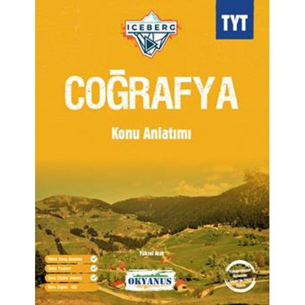 Okyanus Yayınları TYT Coğrafya Iceberg Konu Anlatımı