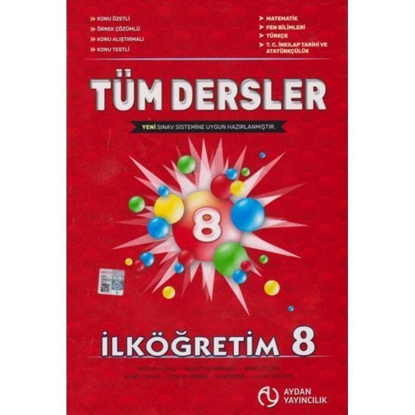 Aydan Yayınları 8.Sınıf Tüm Dersler Konu Anlatımlı