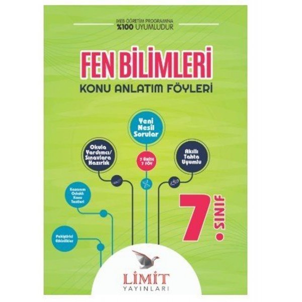 Limit Yayınları 7. Sınıf Fen Bilimleri Konu Anlatım Föyleri
