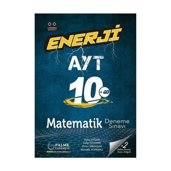 Palme Yayınları AYT Matematik Enerji 10 Deneme