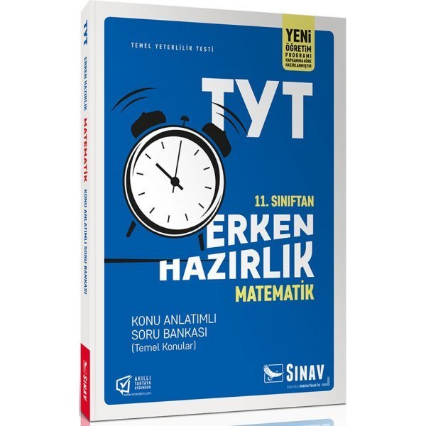 Sınav Yayınları 11. Sınıf Matematik TYT Erken Hazırlık Konu Anlatımlı Soru Bankası