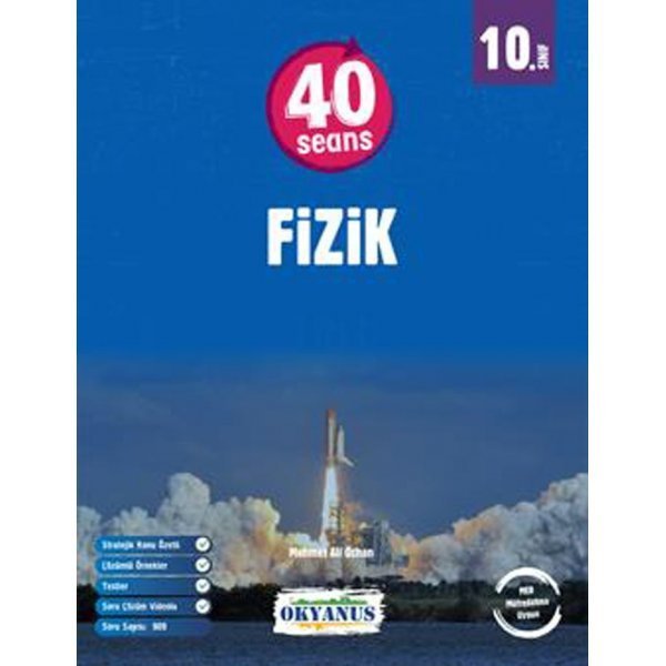 Okyanus Yayınları 10. Sınıf 40 Seansta Fizik Soru Bankası