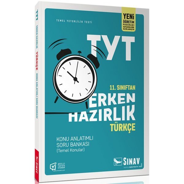 Sınav Yayınları 11. Sınıf TYT Türkçe Erken Hazırlık Konu Anlatımlı Soru Bankası
