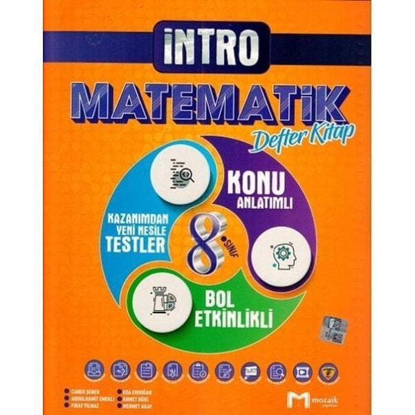 Mozaik Yayınları 8. Sınıf Matematik Mozaik Defter