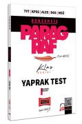 Yargı Yayınları TYT KPSS ALES DGS MSÜ Benzersiz Paragraf Klas Serisi Tamamı Çözümlü Yaprak Test