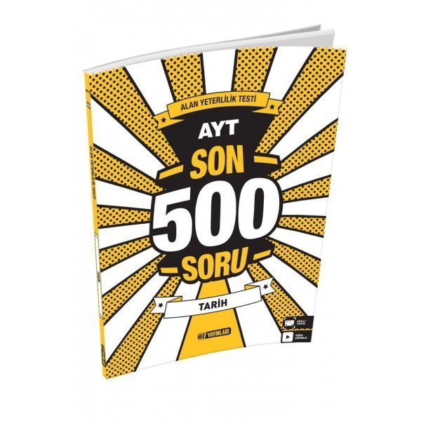 Hız Yayınları AYT Tarih Son 500 Soru