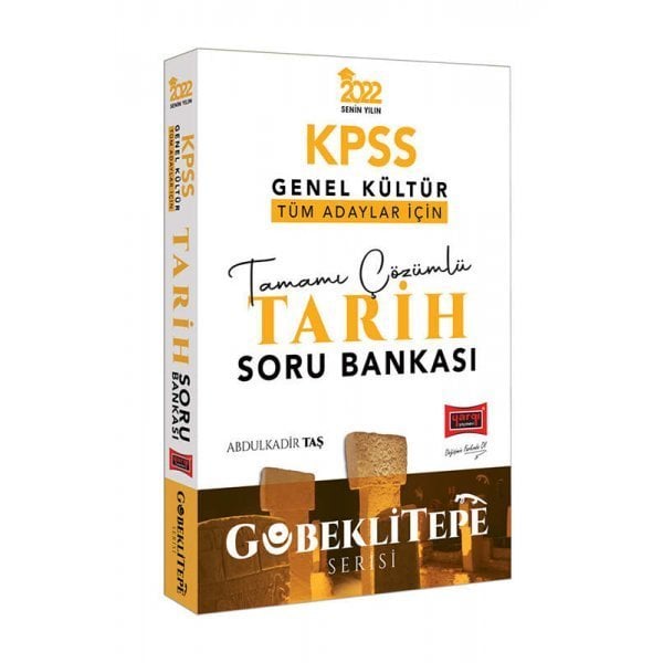 Yargı Yayınları 2022 KPSS Genel Kültür Tüm Adaylar İçin Göbeklitepe Serisi Tamamı Çözümlü Tarih Soru Bankası