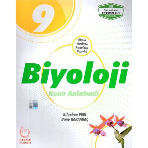 Palme Yayınları 9. Sınıf Biyoloji Konu Anlatımlı