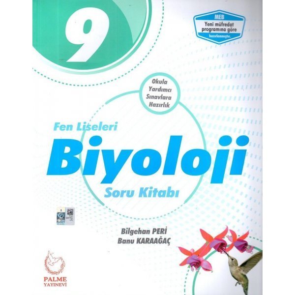 Palme Yayınları 9. Sınıf Fen Liseleri Biyoloji Soru Kitabı