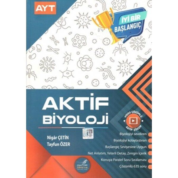 Aktif Öğrenme Yayınları AYT Aktif Biyoloji 0 dan Başlayanlara