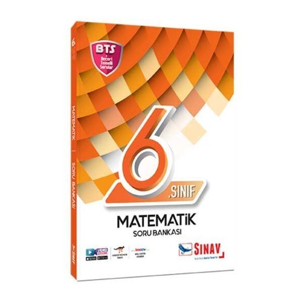 ​​Sınav Yayınları 6. Sınıf Matematik Soru Bankası BTS