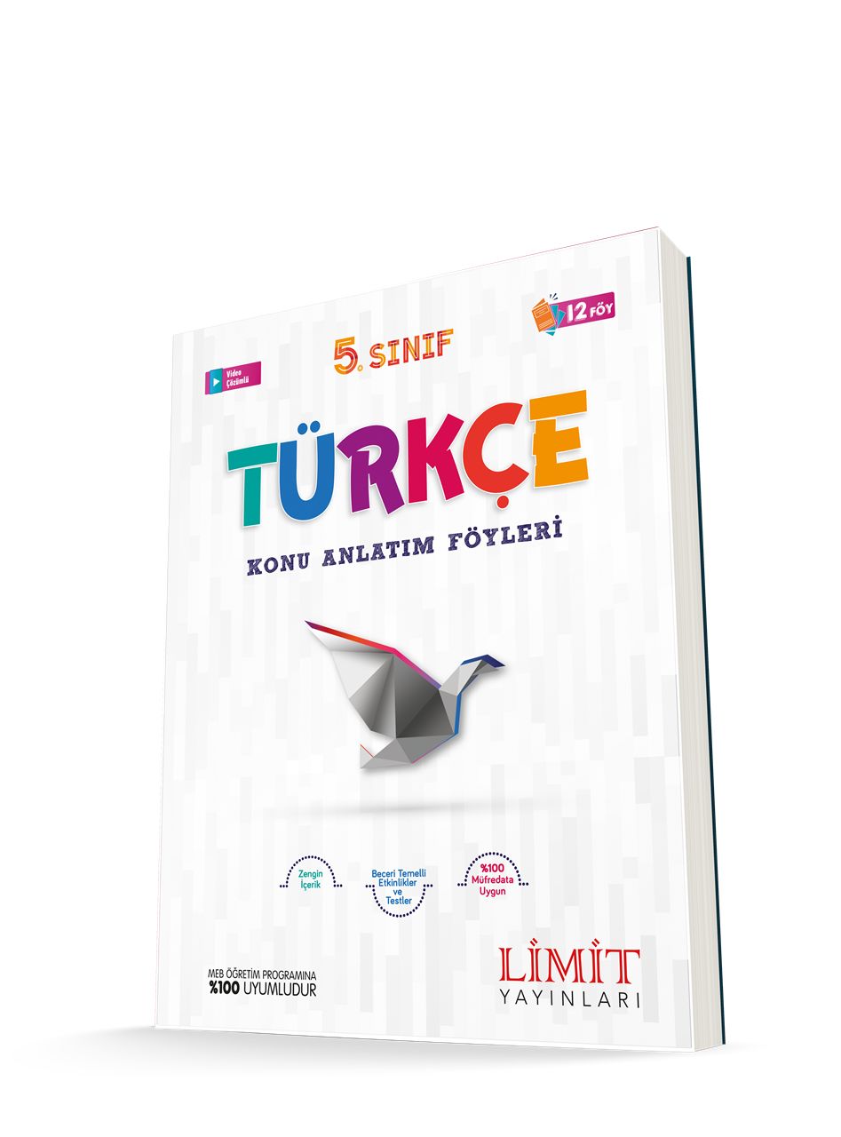 Limit Yayınları 5. Sınıf Türkçe Konu Anlatım Föyleri