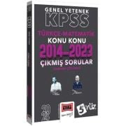 Yargı Yayınları 2024 KPSS Türkçe Matematik 5 Yüz Çıkmış Sorular Son 10 Yıl Konularına Göre